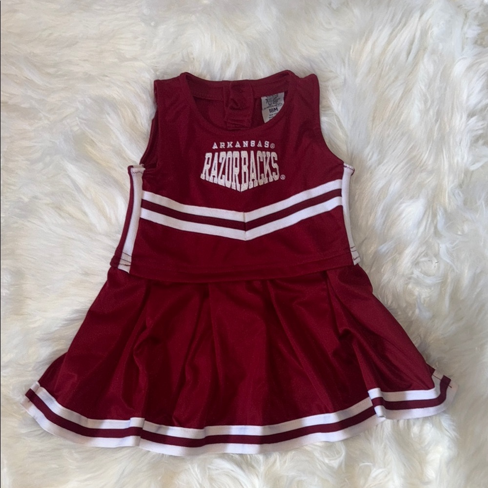 NCAA Arkansas Razorbacks Cheer Outfit